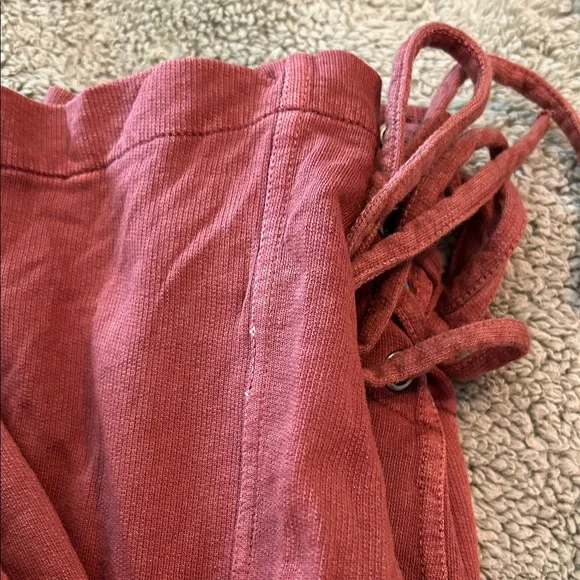 Free People Rust Brown Billie Pant - Picture 4 of 7